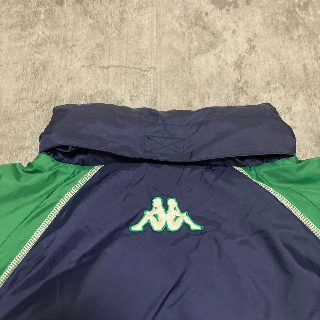 00s kappa レアル・ベティス　ナイロンジャケット　中綿　XL