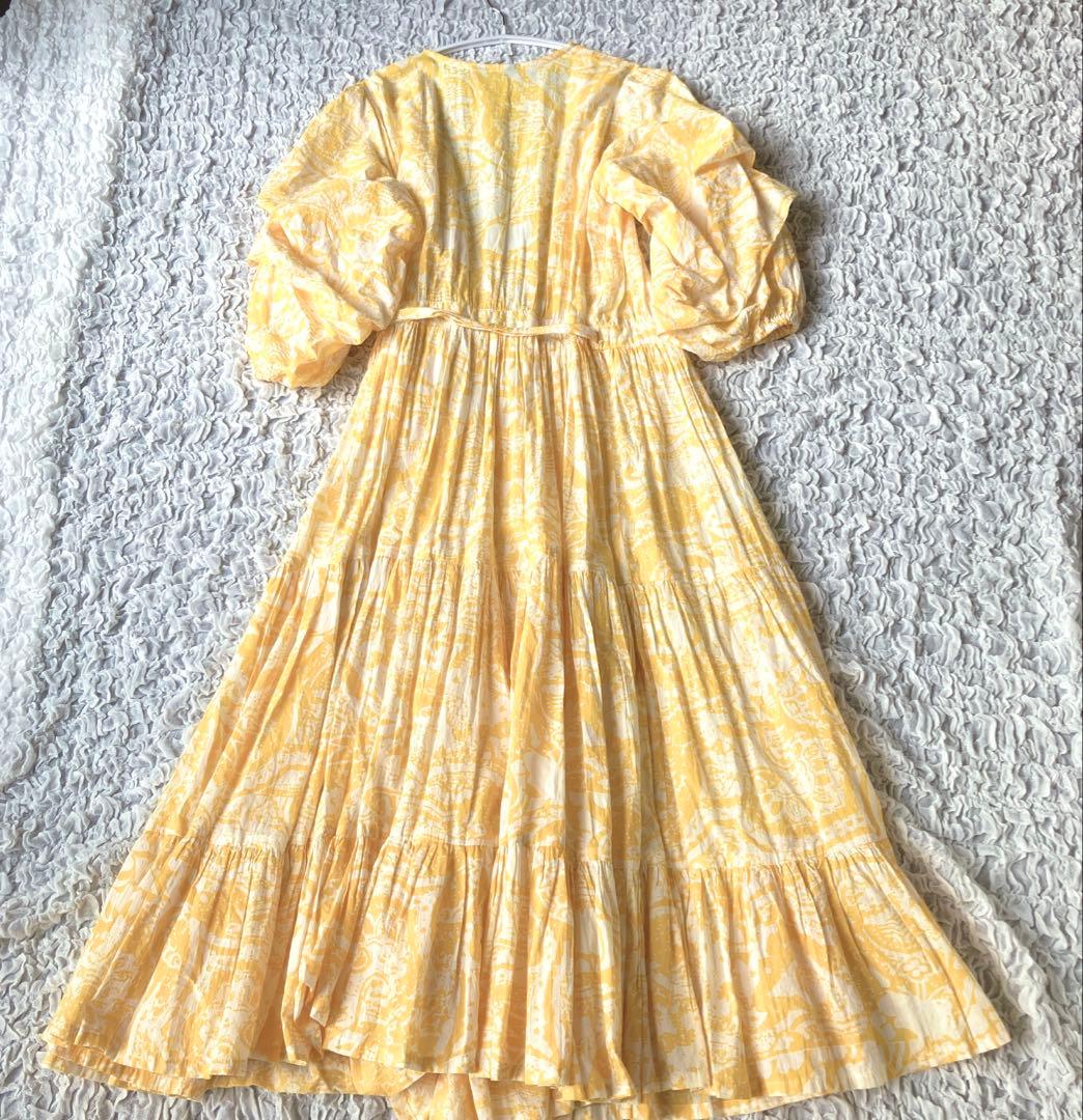 【公式サイト完売】Velnica カシュクールワンピース　定価53,000円