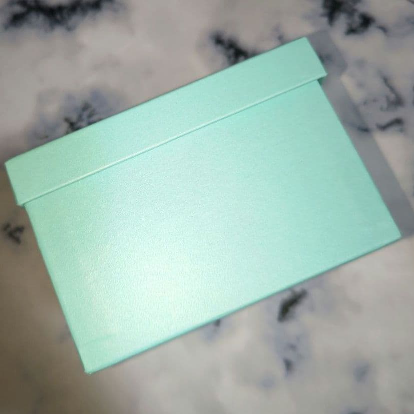 未使用品　ティファニーボンボニエール　TIFFANY小物入れ　陶磁器箱付き　地球