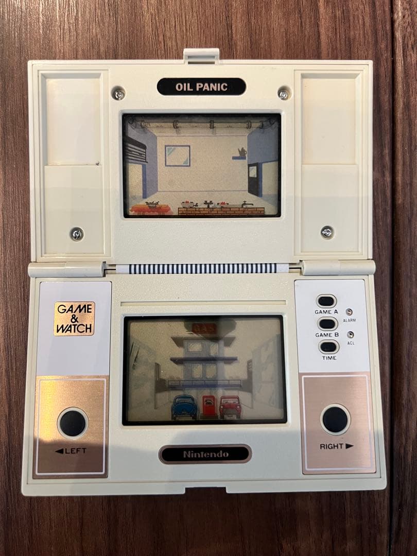 ゲームウォッチ OIL PANIC オイルパニック