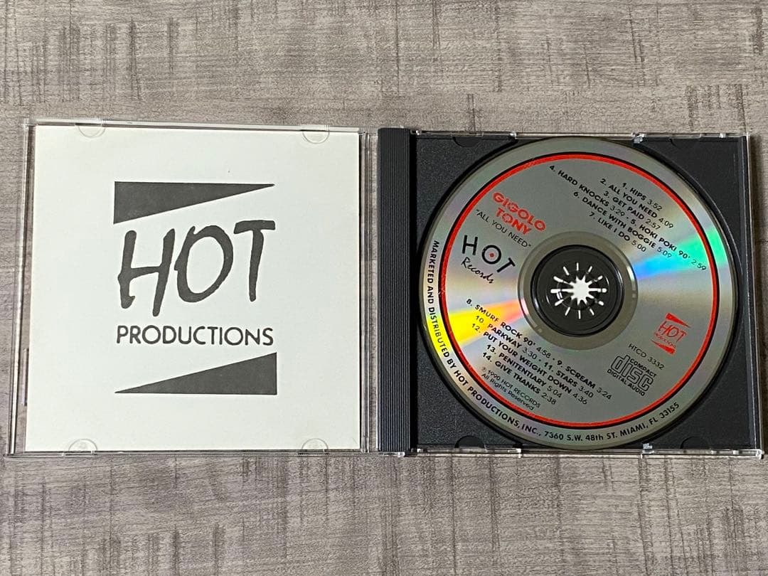 洋楽 Gigolo Tony BASS ELECTRO HIPHOP G-RAP