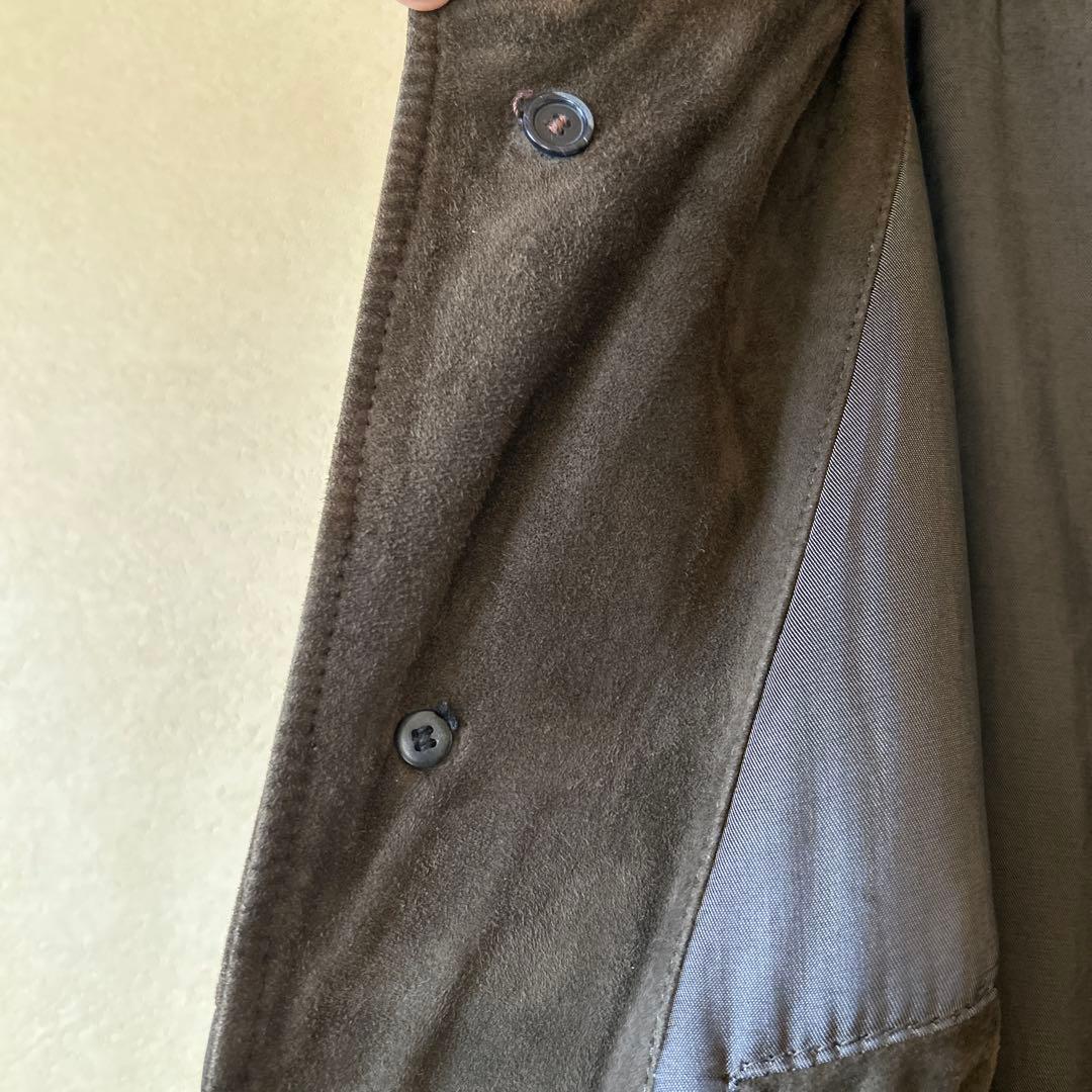 vintage 90s 本革 スエード レザーコート PETER KEEN