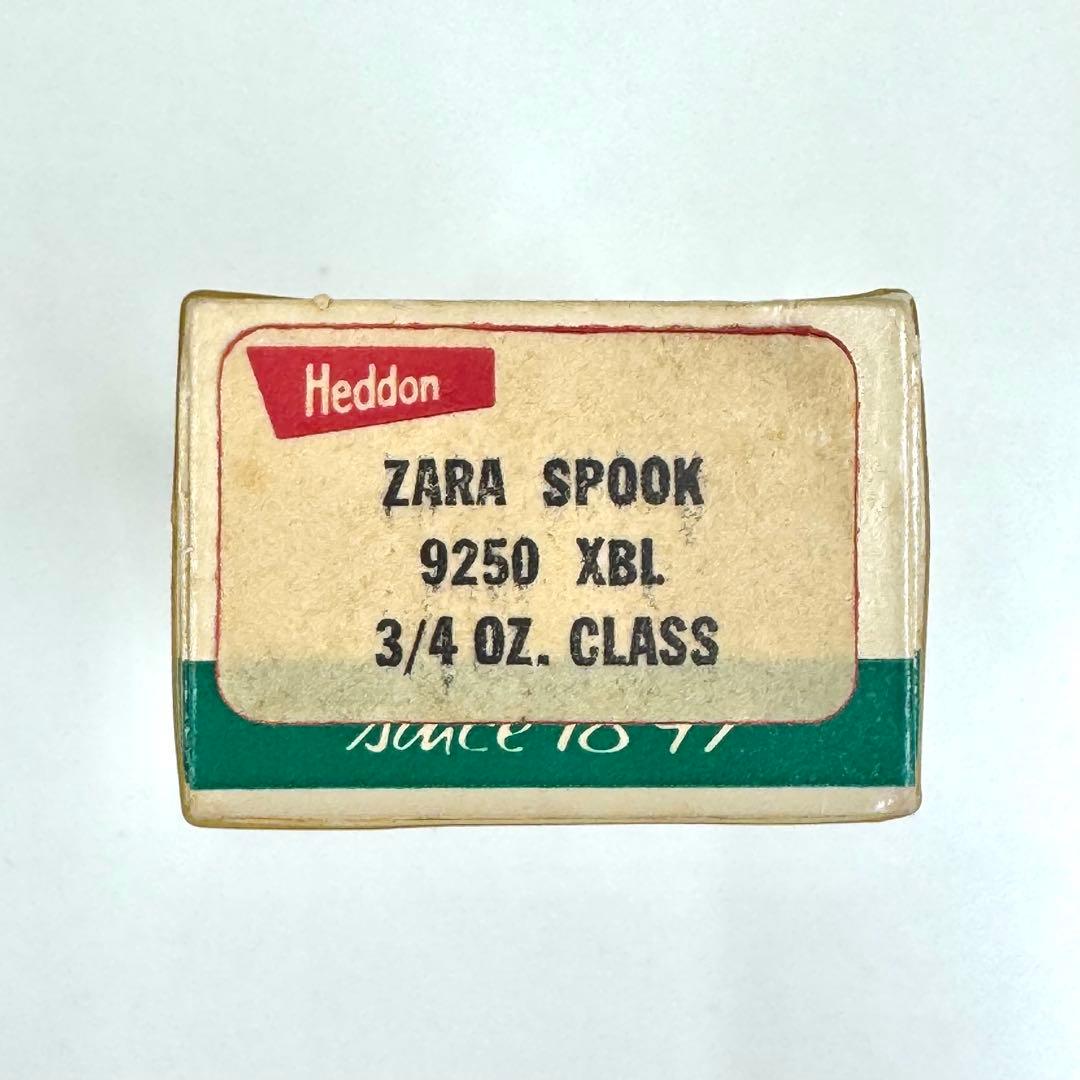 オールド ヘドン【箱付き】セカンド ザラ 2nd Zara Spook Old