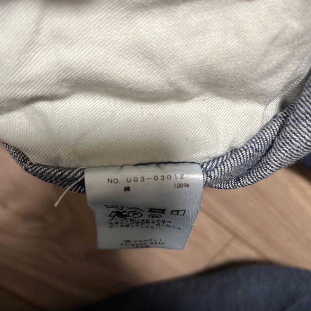 【極美品】COMOLI デニムオーバーパンツ　サイズ2