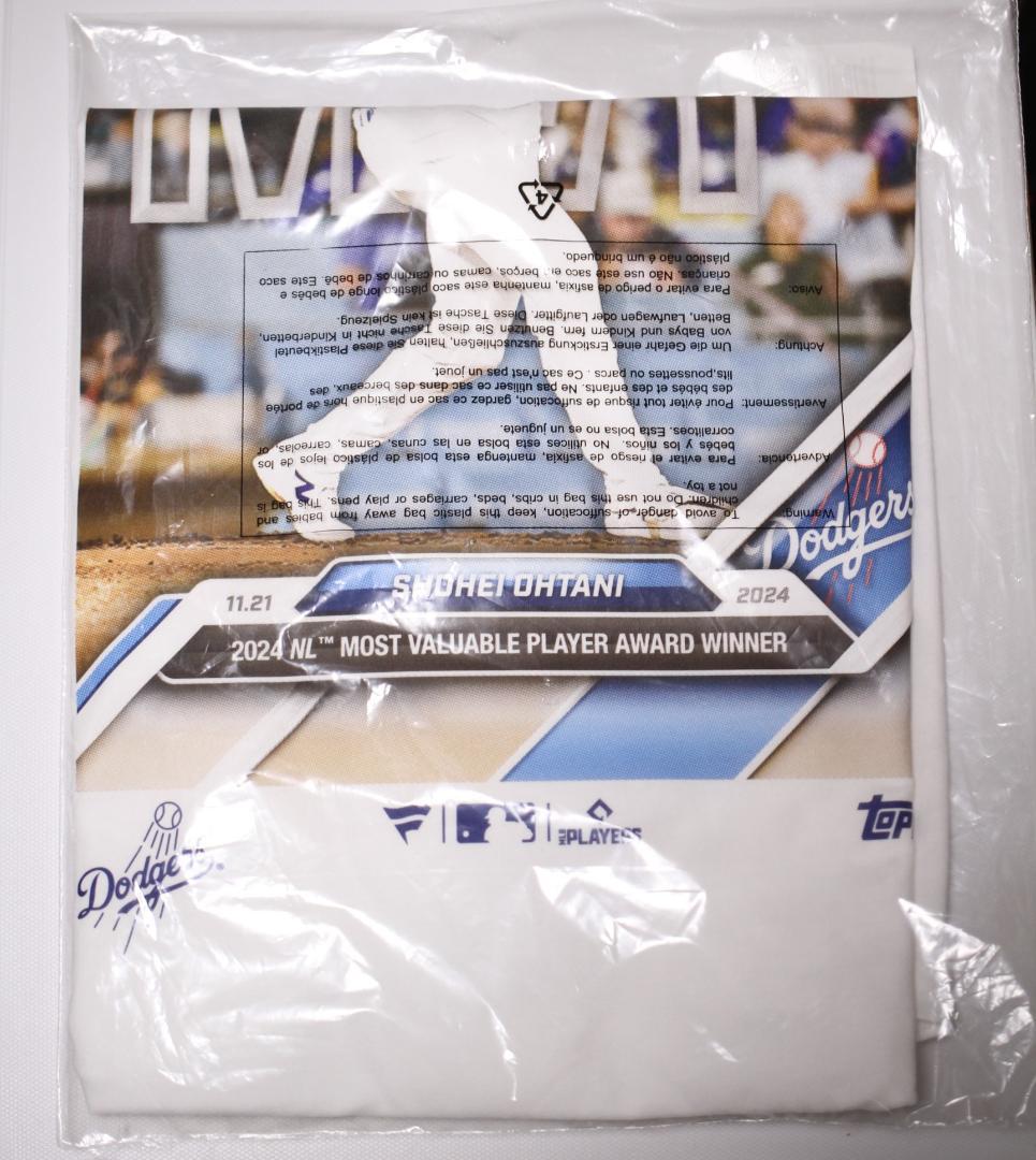838枚限定/再生産無し 大谷翔平 topp MVP 公式 Tシャツ　M