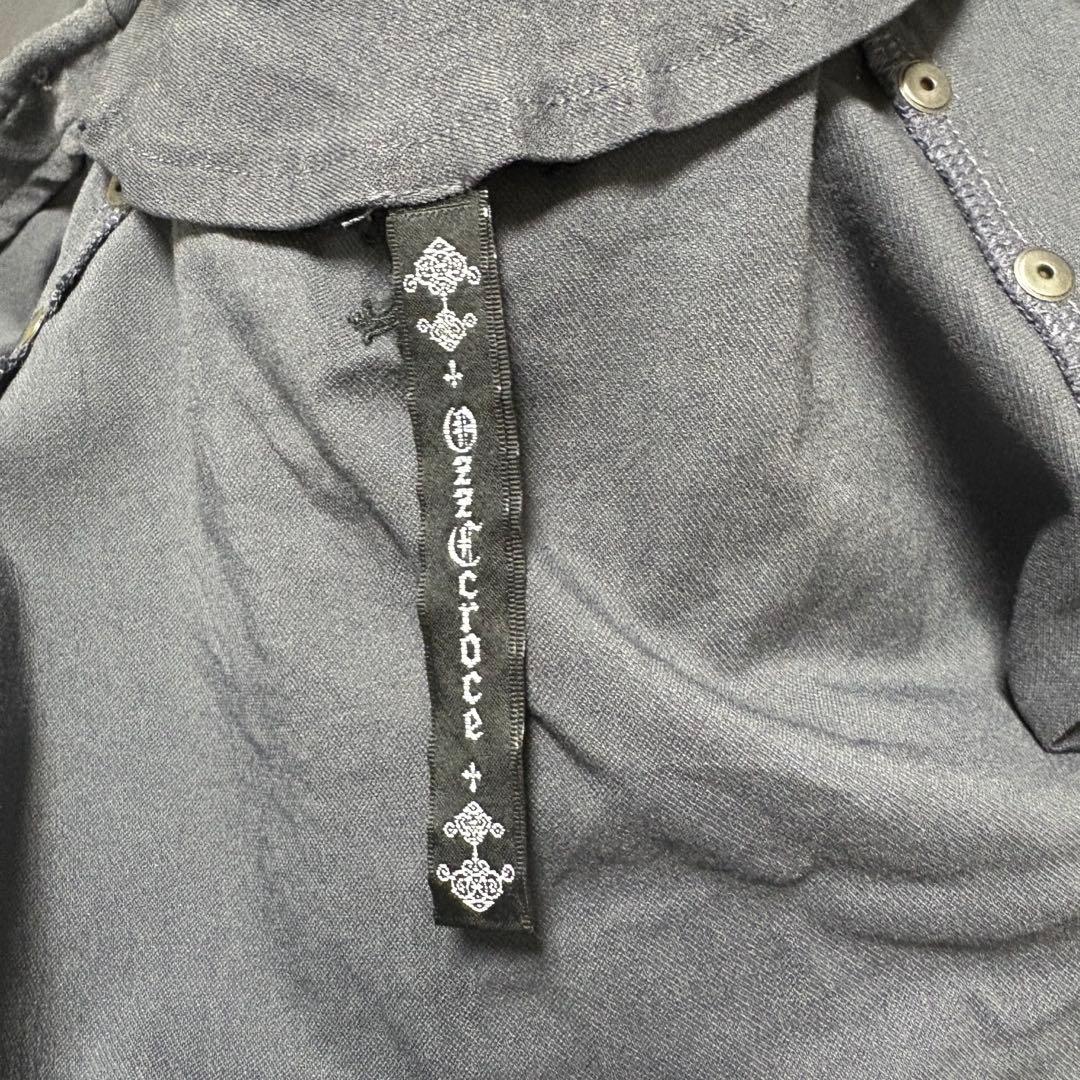 オッズオン ozz croce ベスト ジレ クラロリ ゴスロリ クロス刺繍