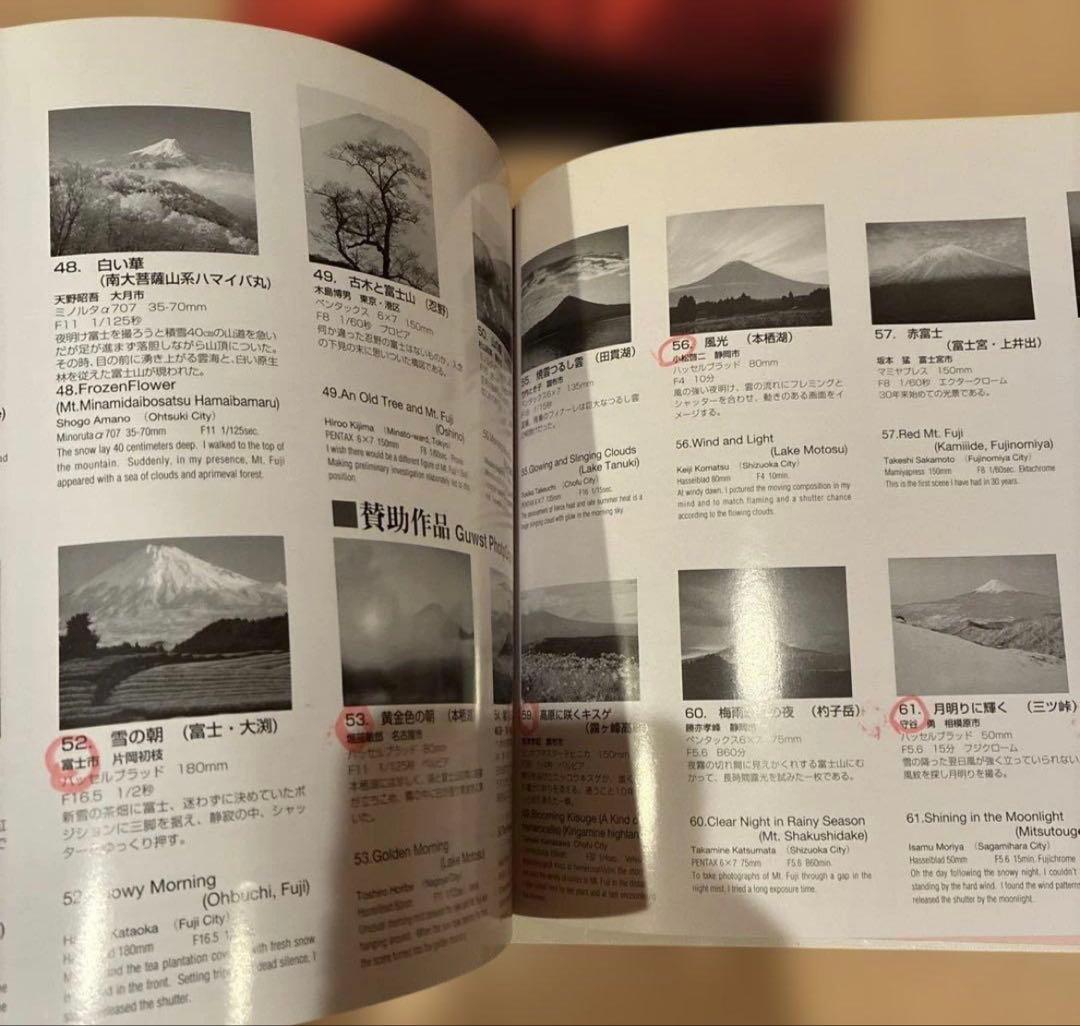 5冊セット写真集　富士山（1冊サイン入）