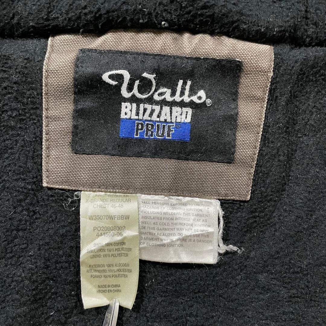 Walls BLIZZARDPRUFアクティブジャケットダック地XLフードワーク