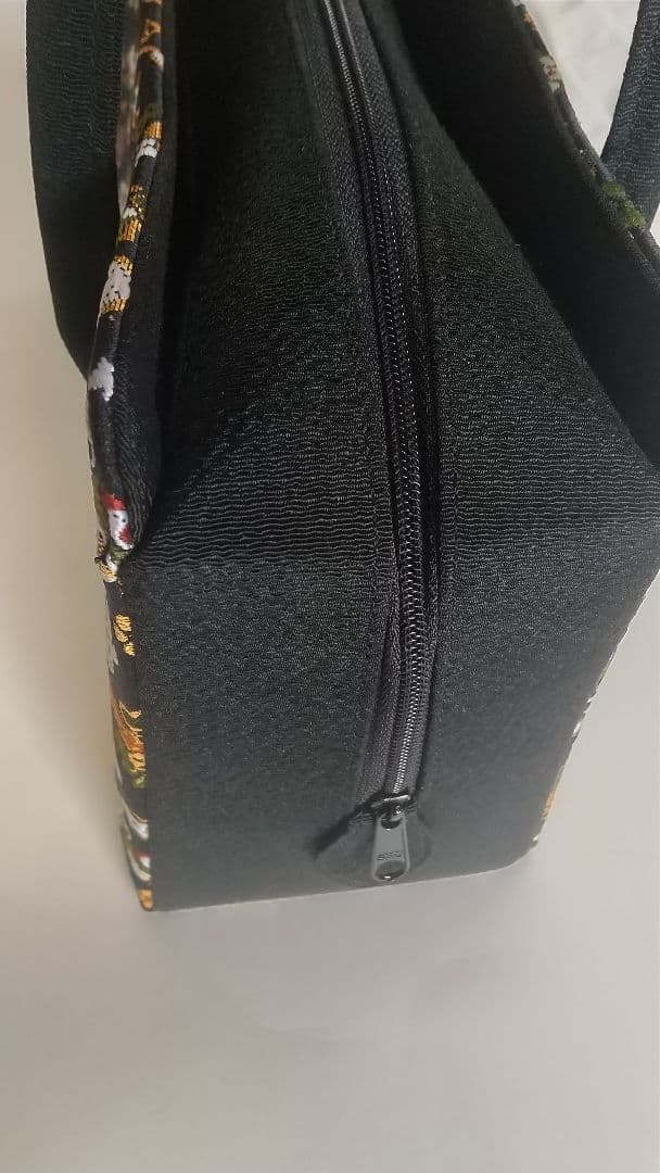 ◆中古品 宝尽くし 利休バッグ 黒
