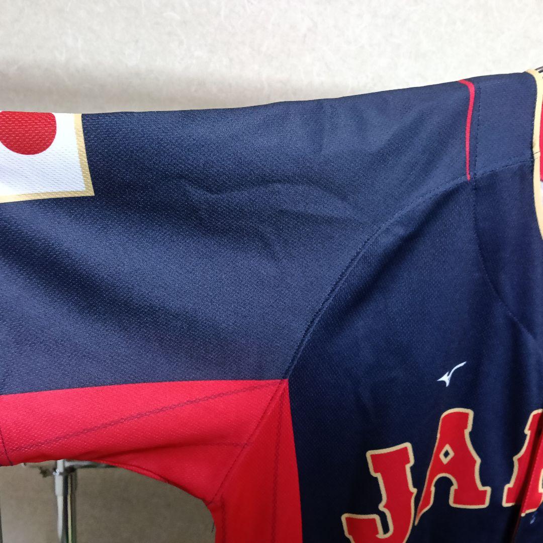 ミズノ製 侍ジャパン 源田壮亮 WBC2023プリントユニフォーム ビジター／F
