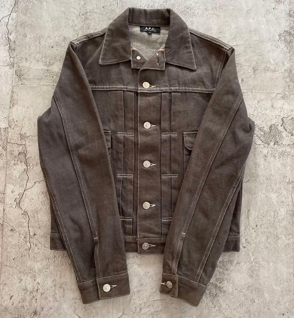 A.P.C.廃盤 デニムジャケットブルゾン 赤耳 2nd セカンド