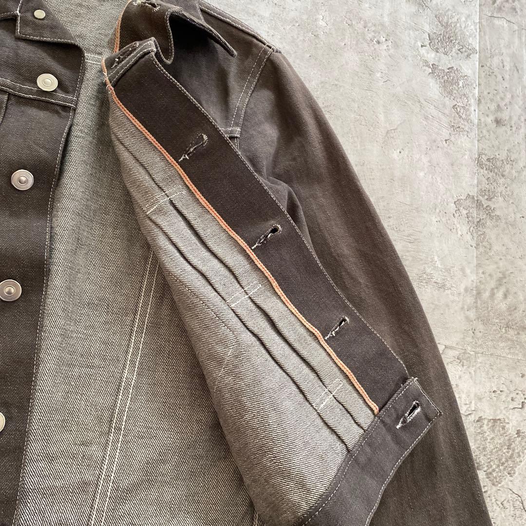 A.P.C.廃盤 デニムジャケットブルゾン 赤耳 2nd セカンド