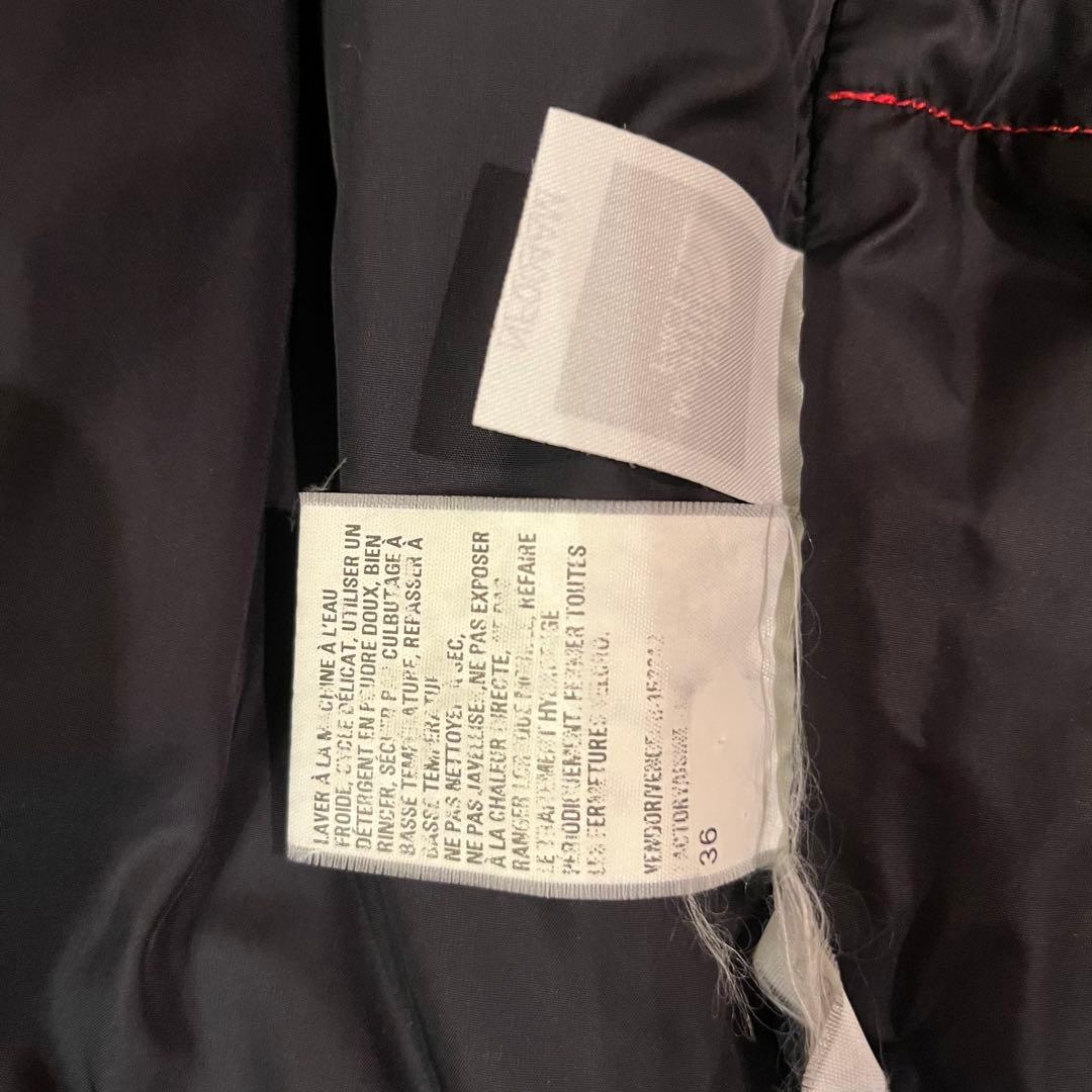 THE NORTH FACE ヌプシ ダウンベスト 赤黒【XL】 NF004AM