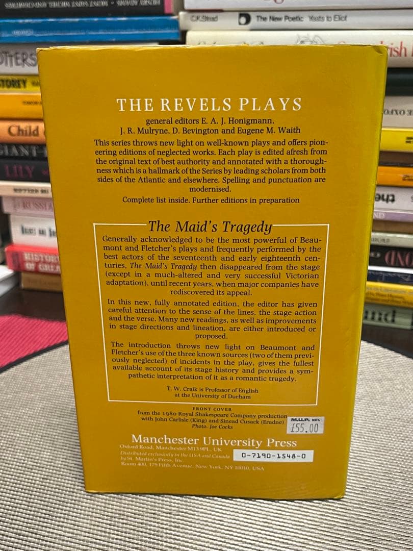 洋書 The Maid's Tragedy Beaumont & Fletcher