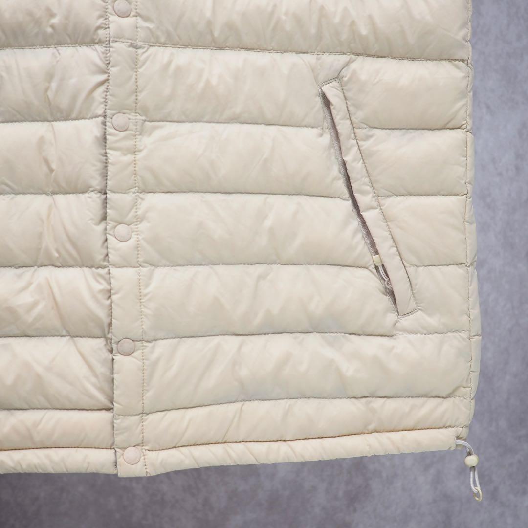 DANTON｜17AW インナーダウンベスト（40・アイボリー)