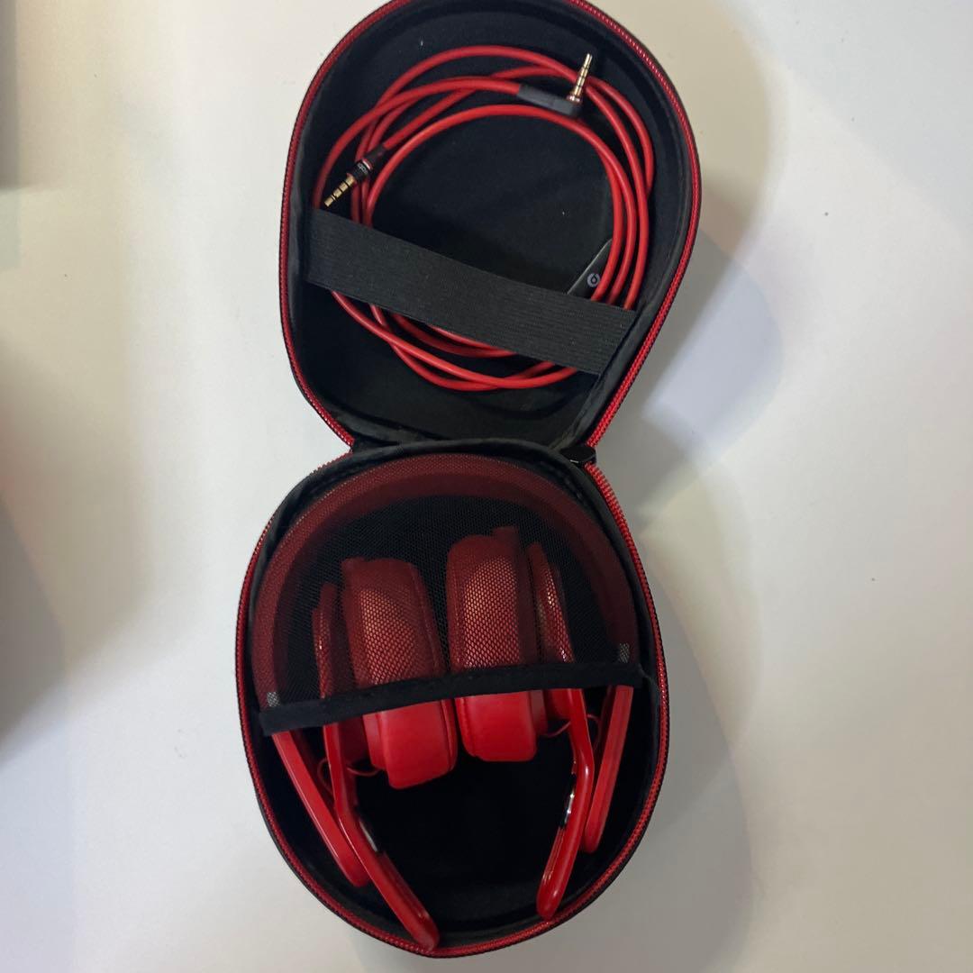 【美品】Beats by Dr.Air レッド　高音質　HIPHOP