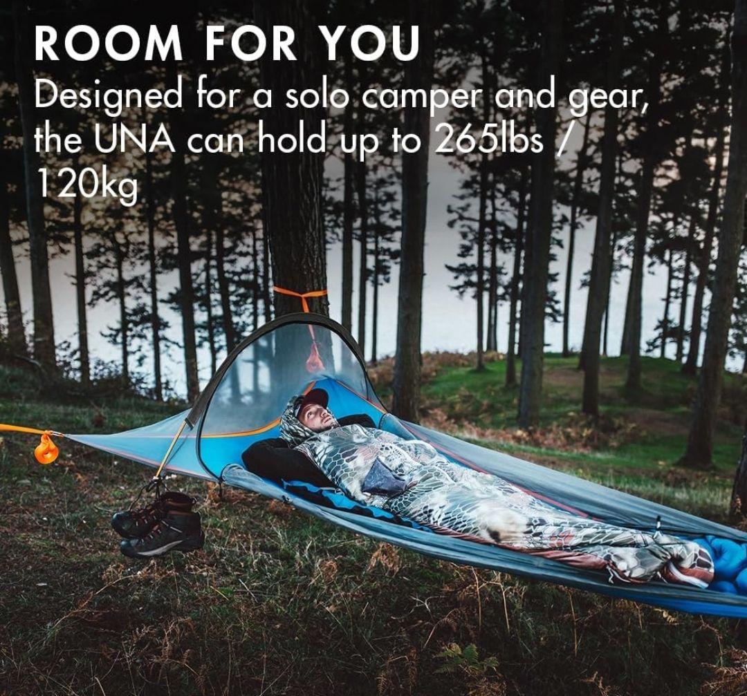 送料無料 迷彩 Tentsile UNA ソロ ツリーテント ハンモック 空中