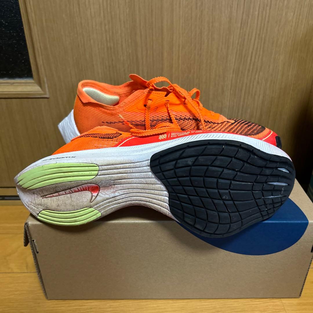 NIKEヴェイパーフライ2オレンジ ランニングシューズ