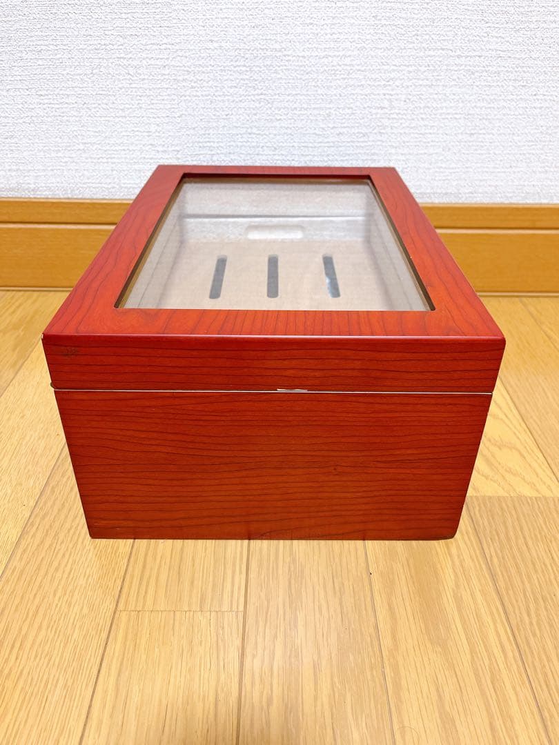 シガーケース 葉巻 グラストップ・バークレーヒュミドール100