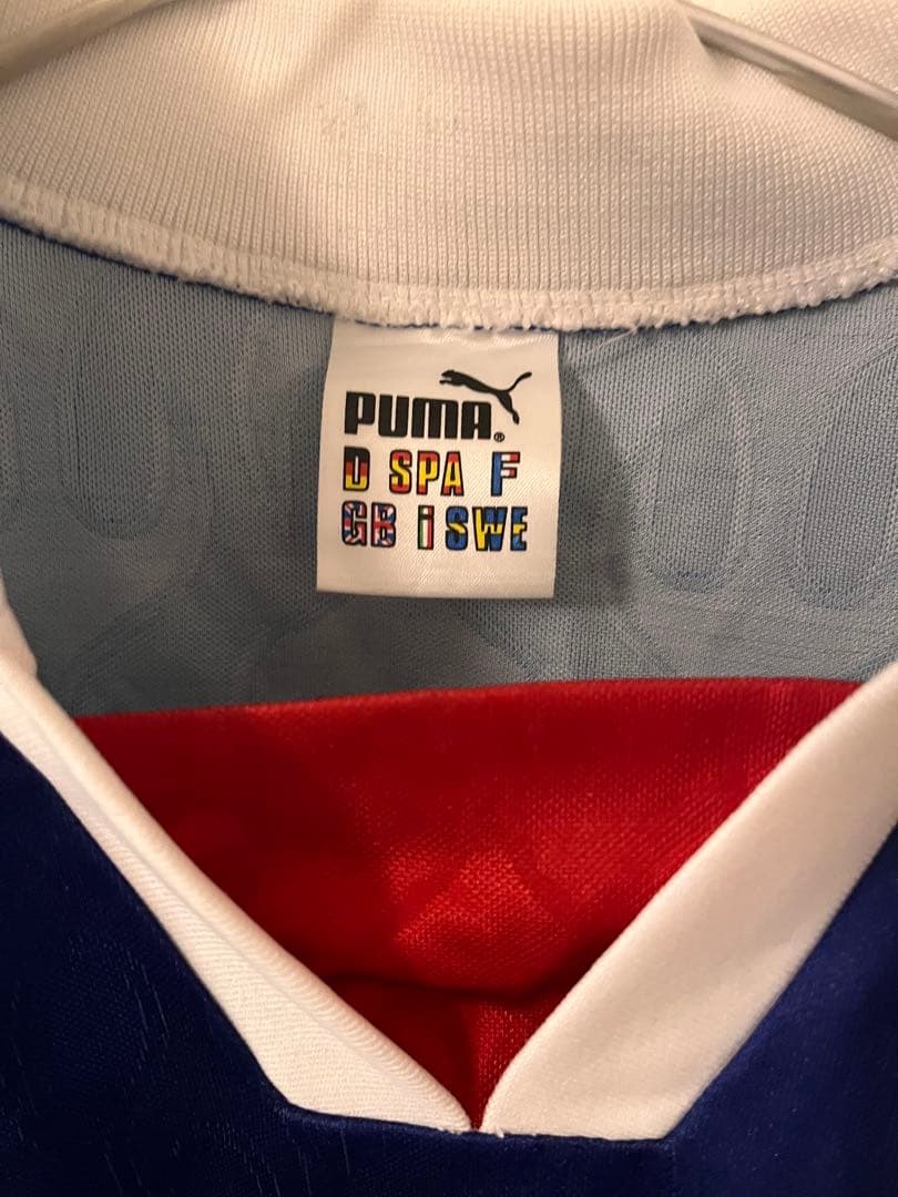 美品‼️サッカー日本代表 PUMA社製 ユニフォーム 炎1996-97　森島寛晃