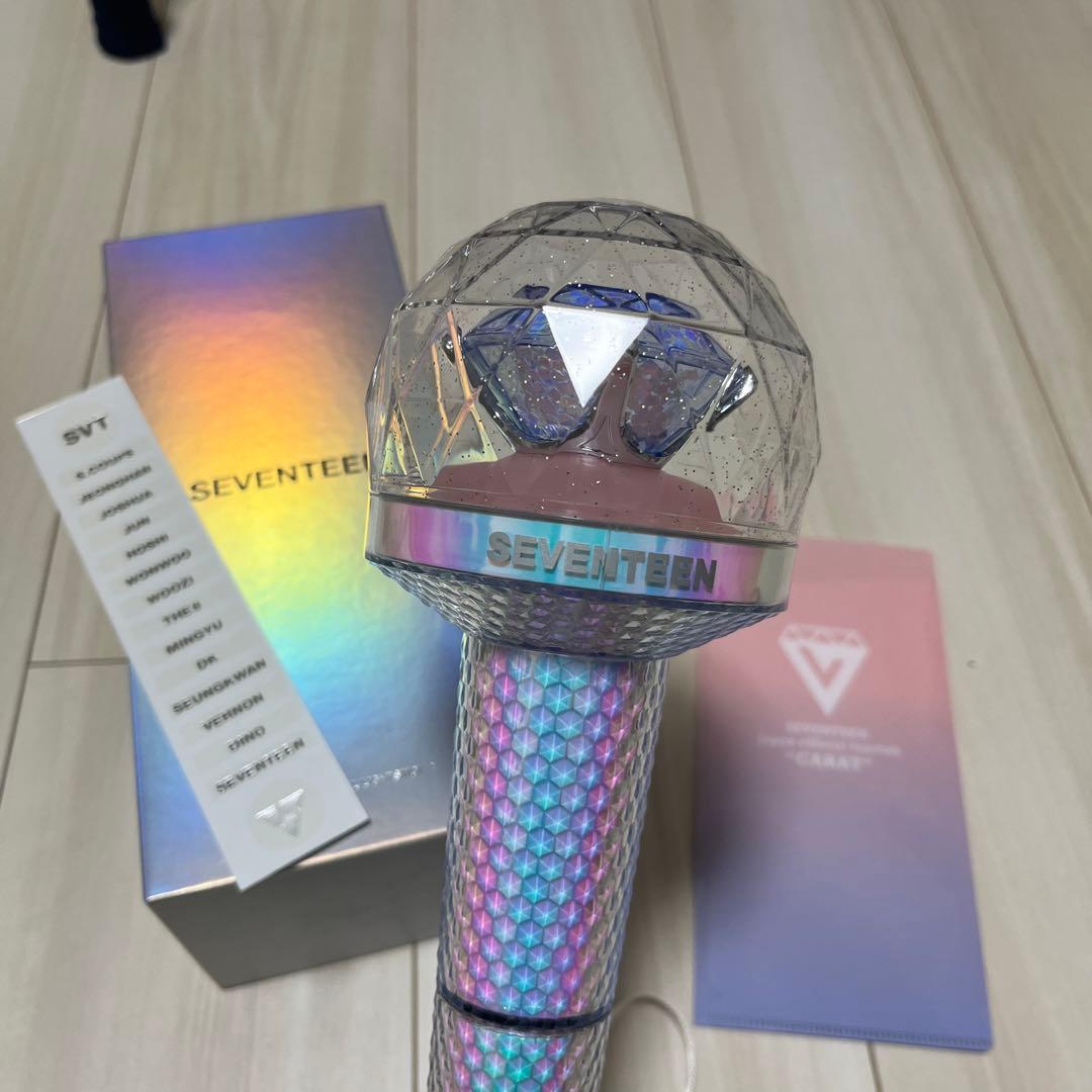 seventeen ペンライト　carat棒 チケットケース