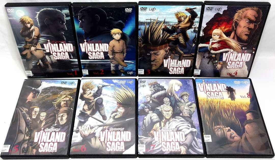 ヴィンランド・サガ【1期+2期】DVD 全16巻 セット