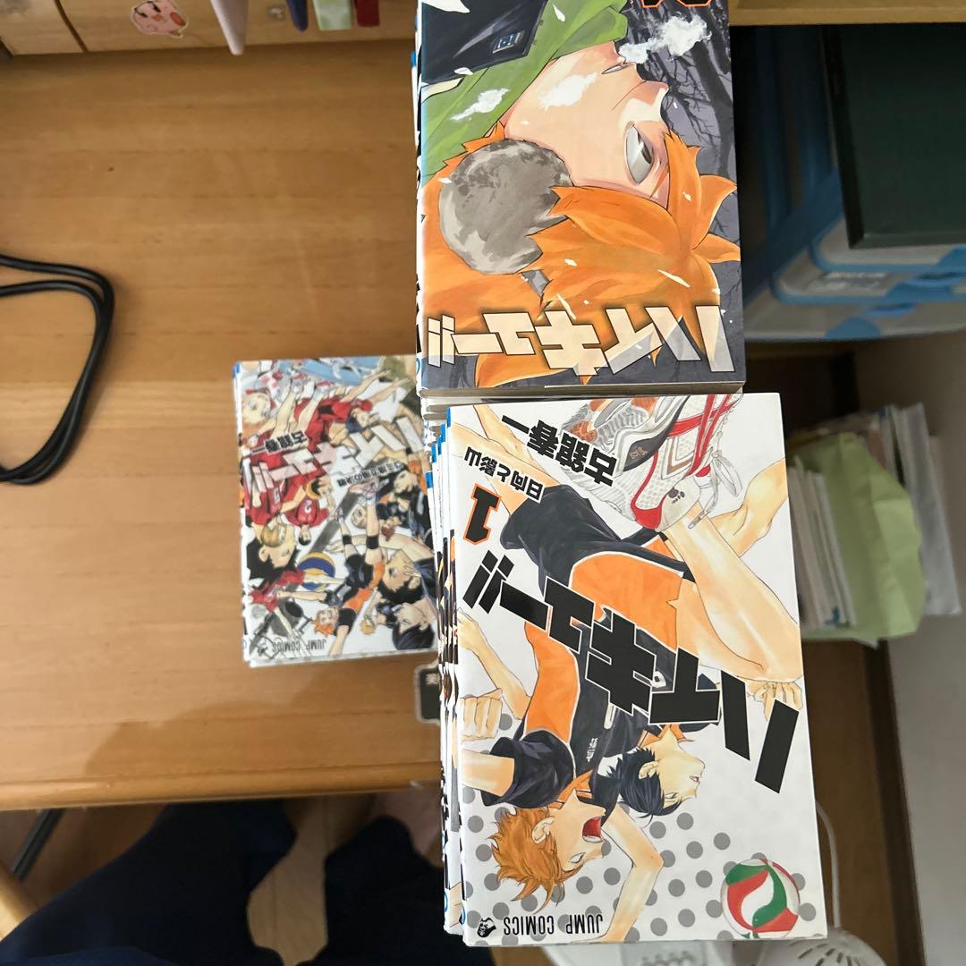 ハイキュー全巻＋小説5巻＋公式カラーイラスト集1巻