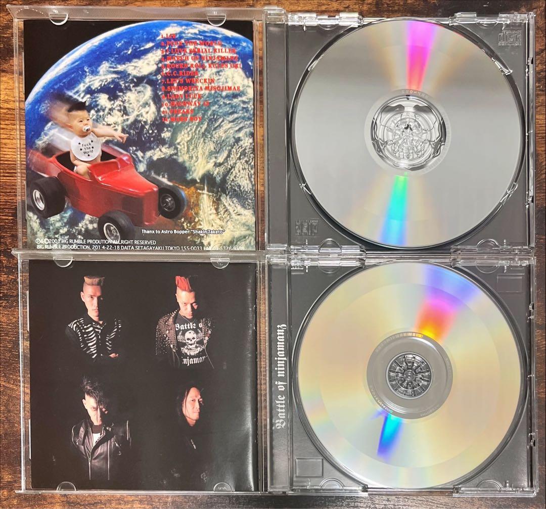 希少廃盤美品！BATTLE OF NINJAMANZ 帯付きCD2枚セット