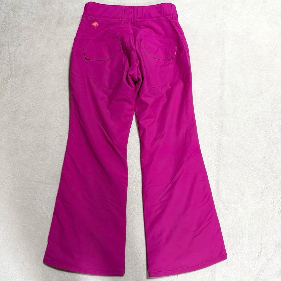 美品★DESCENTE★デサント スキーウェア セットアップ 上下 ピンク　9号