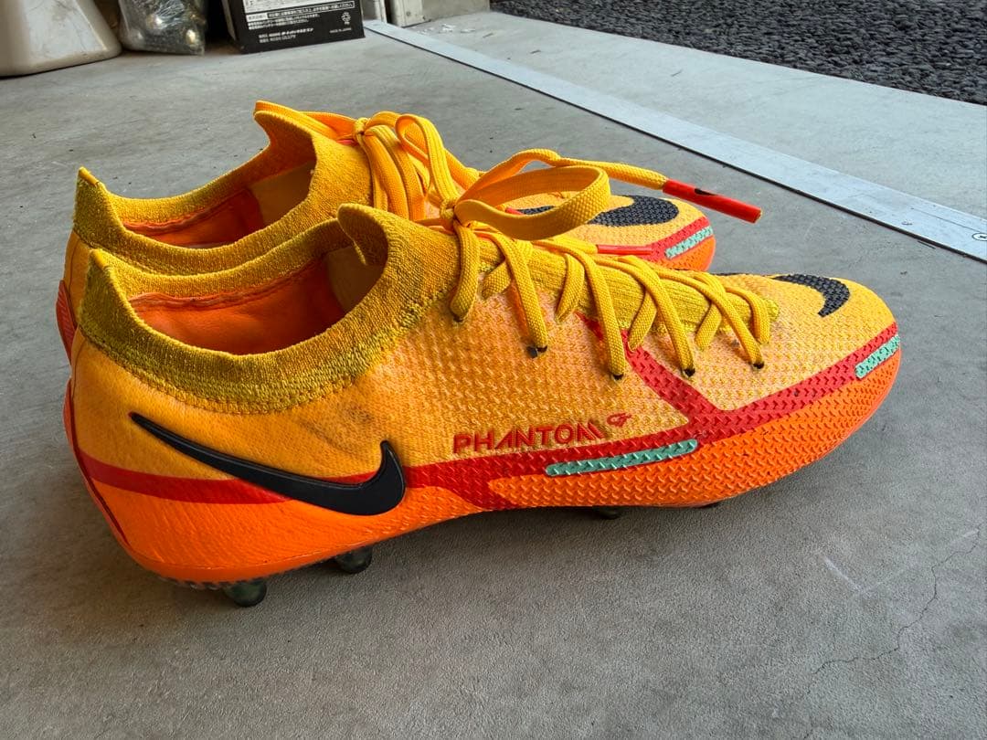 Nike Phantom サッカーシューズ オレンジ/イエロー
