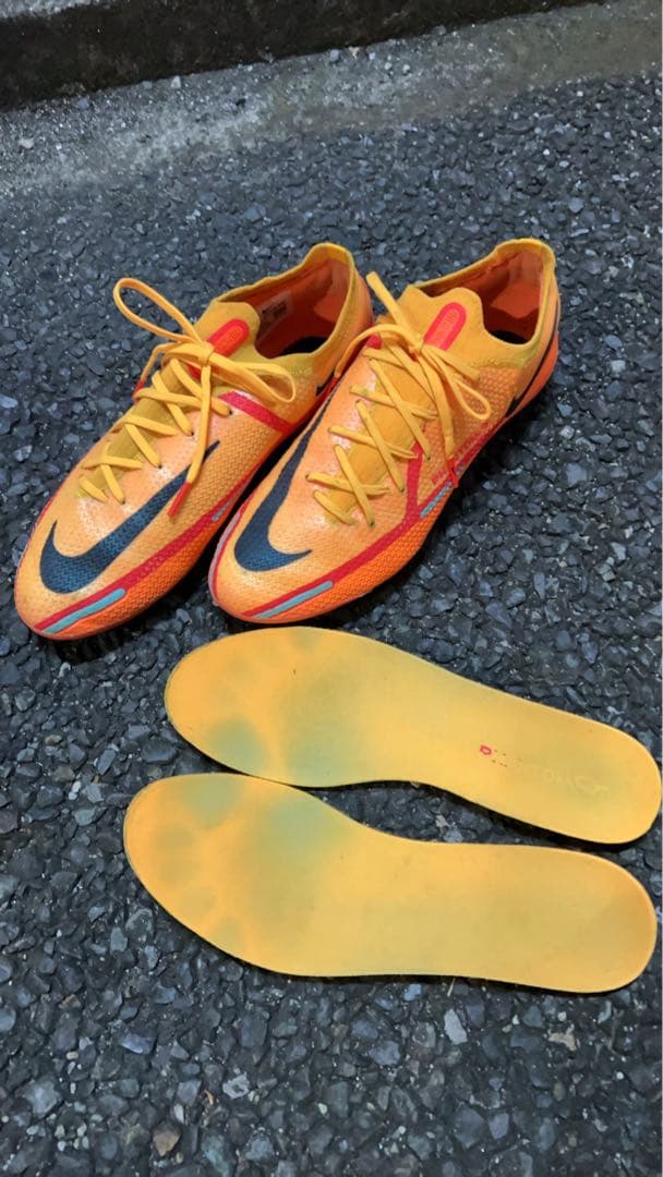 Nike Phantom サッカーシューズ オレンジ/イエロー