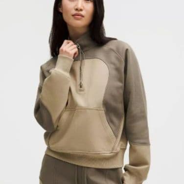 コットンフリース リラックスフィット ハーフジップ SLNSHコレクション