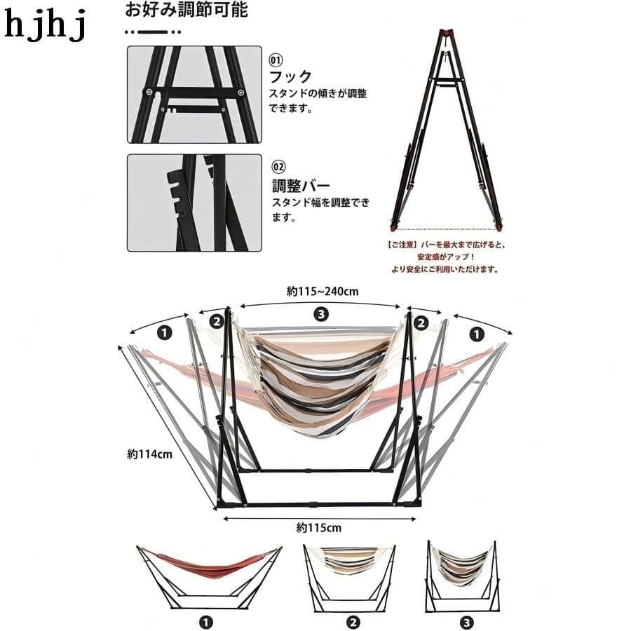3in1八ンモック:300kg耐荷重&屋内·アウ卜ドアで快適