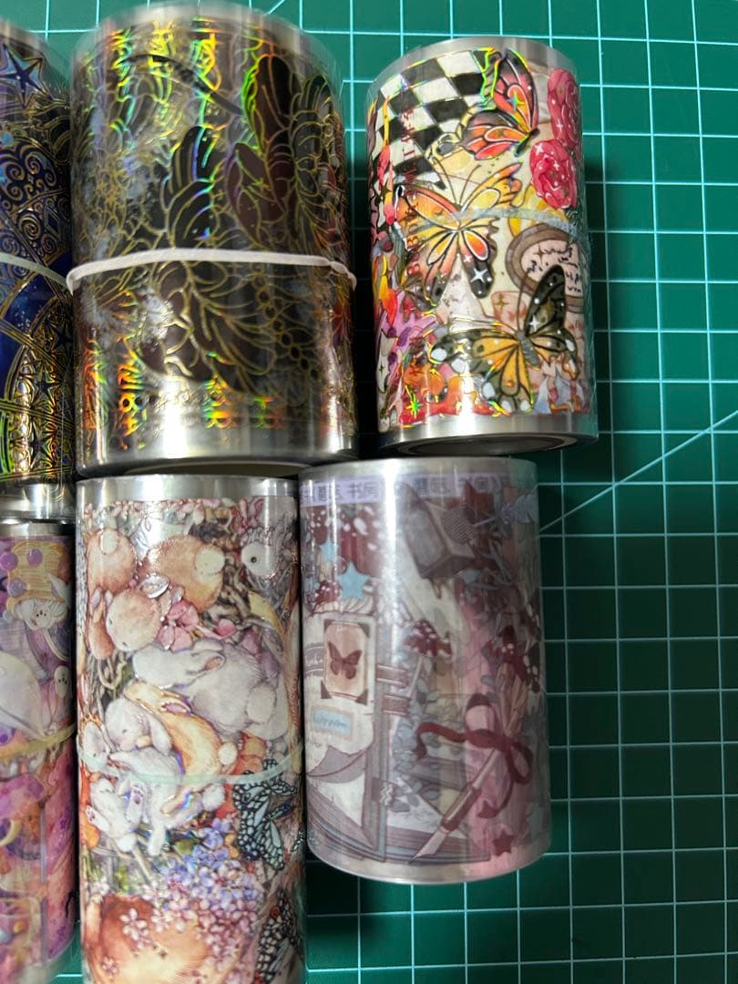 コラージュ素材まとめ売り　大量【100サイズ】
