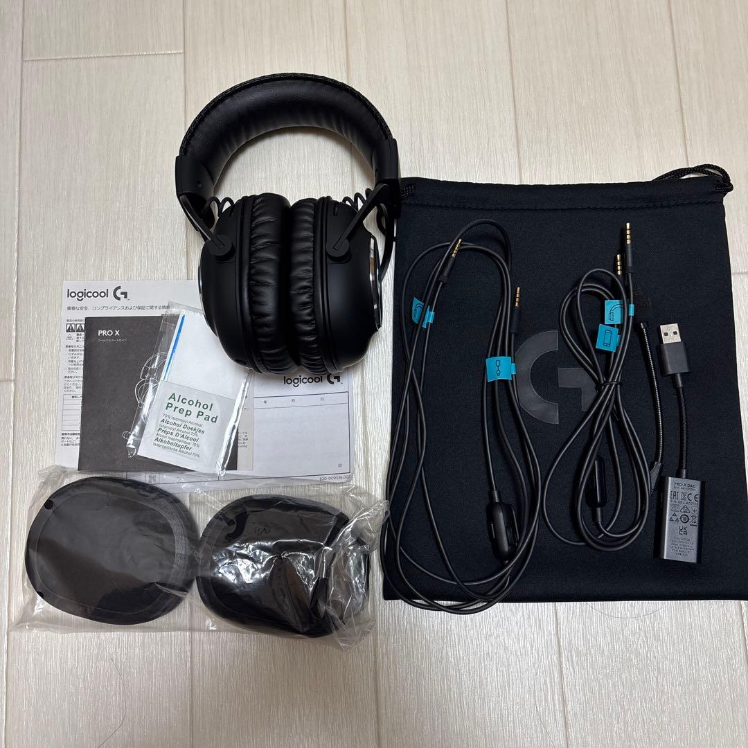 Logitech GPROX ゲーミングヘッドセット　有線モデル