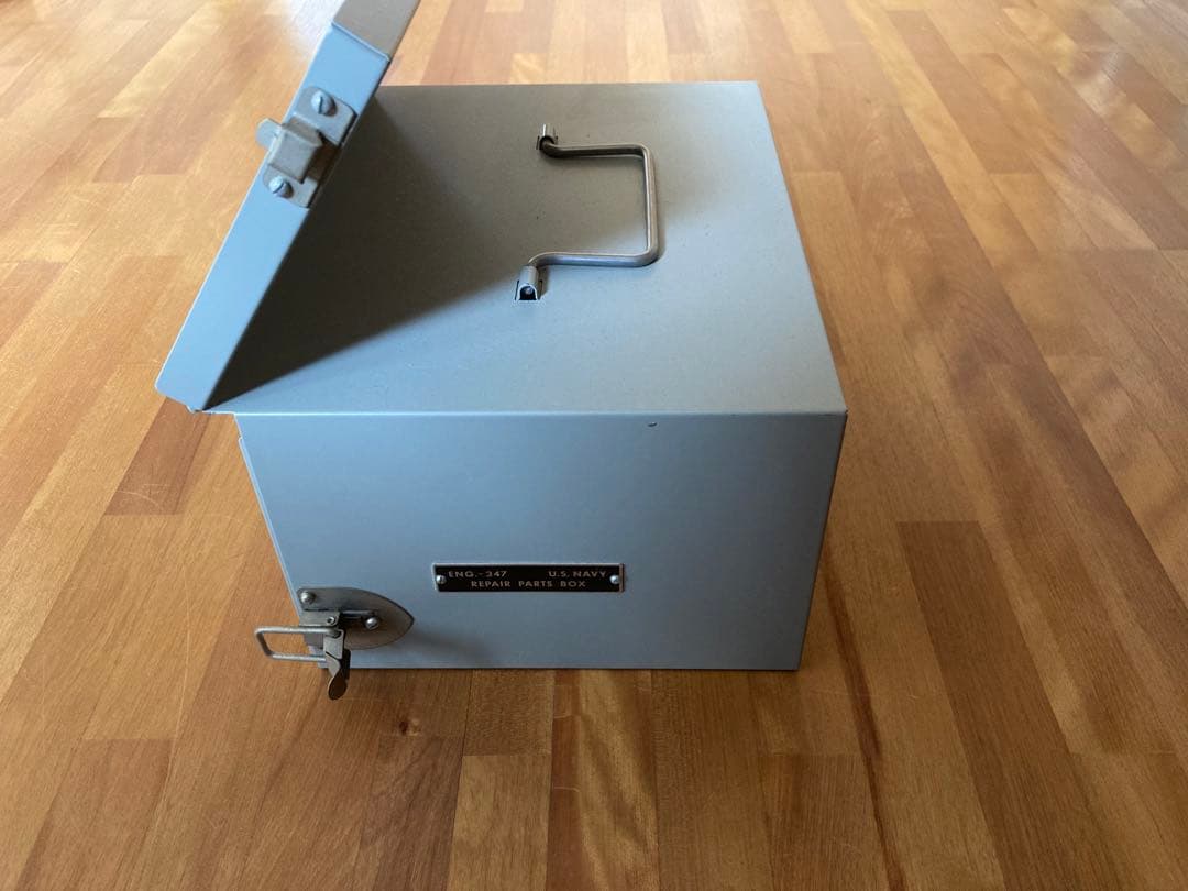 小物入れ U.S NAVY Repair Parts Box