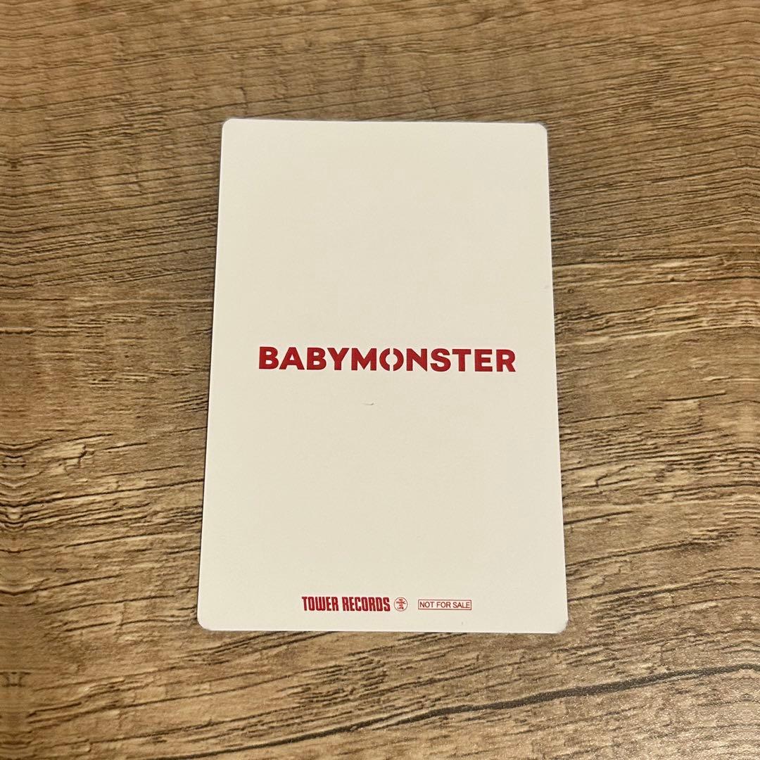 babymonster ベビモン drip タワレコ　ラキドロ　トレカ　ルカ