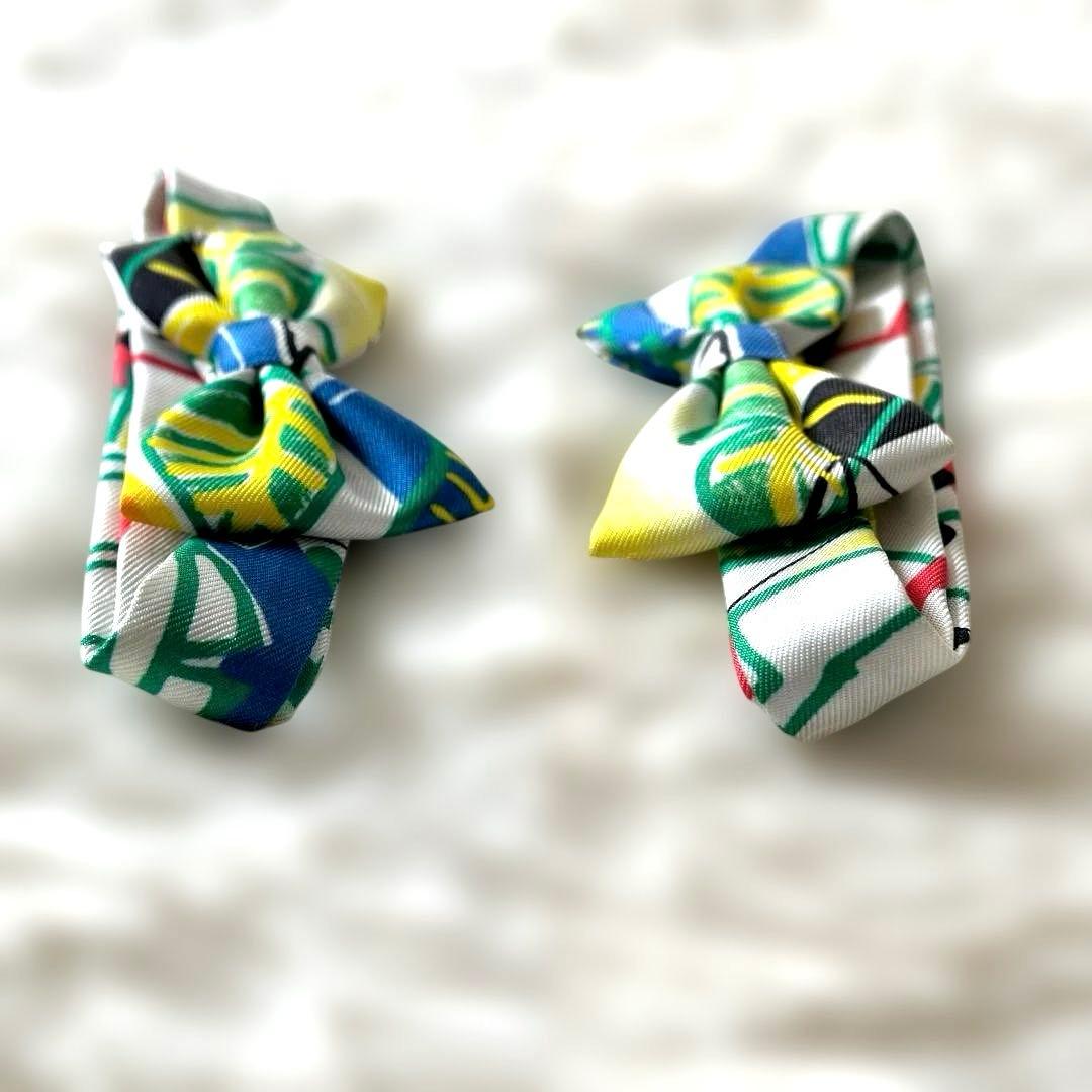 希少美品　HERMES　NOEUD PAPILLON ヌー パピヨン　蝶ネクタイ