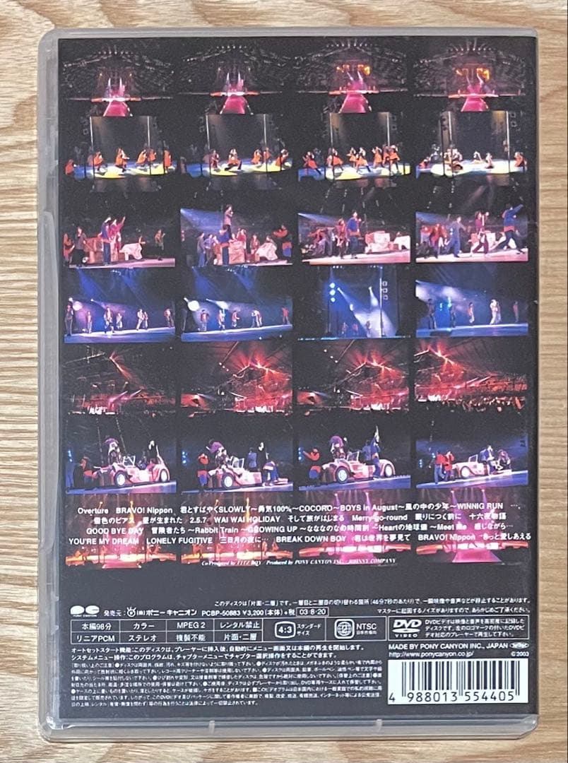 光GENJI/'93 WINTER CONCERT BRAVO!Nippon …