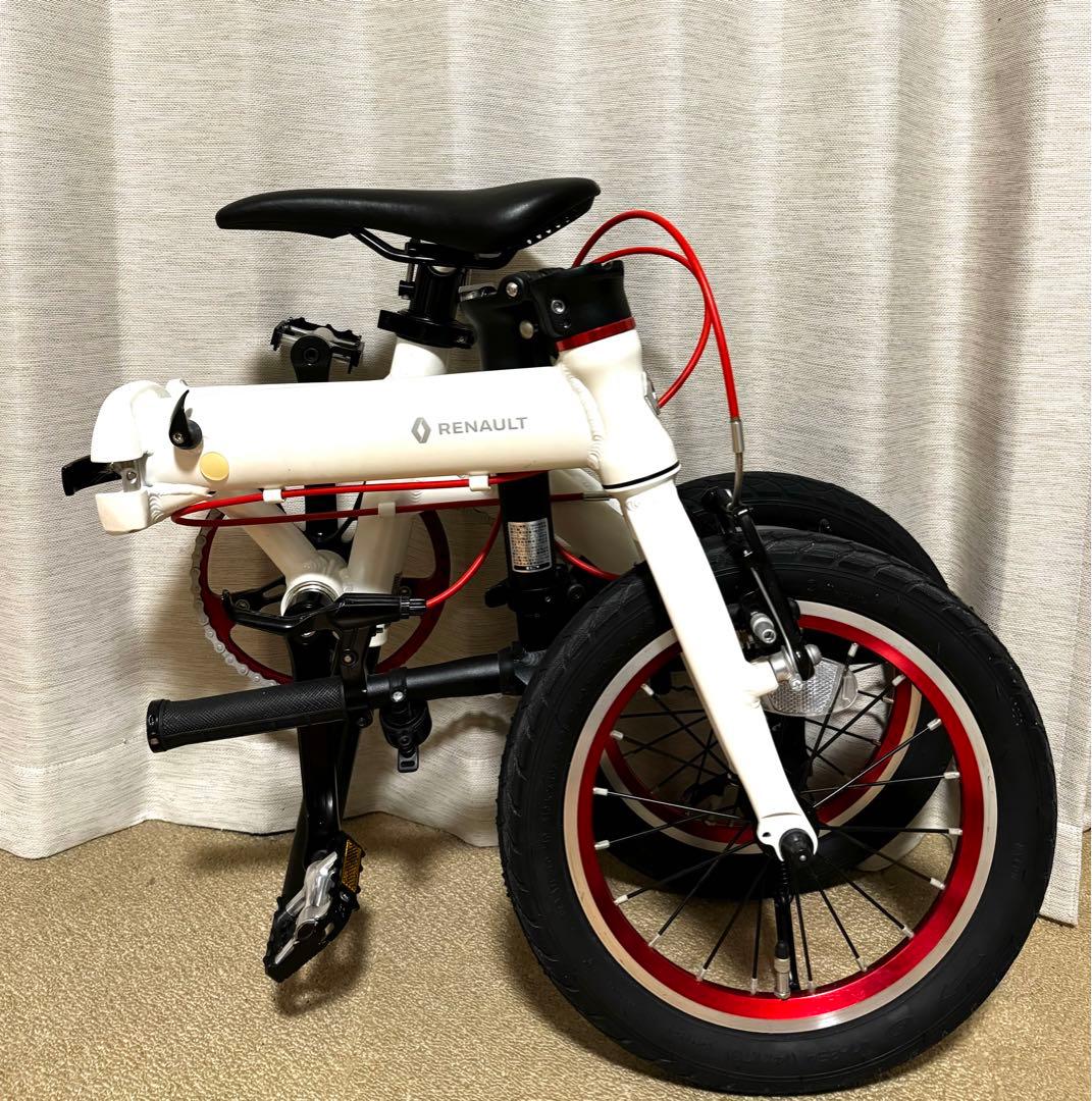 美品　ルノー ULTRA LIGHT7 折り畳み自転車 匿名配送 送料込み！