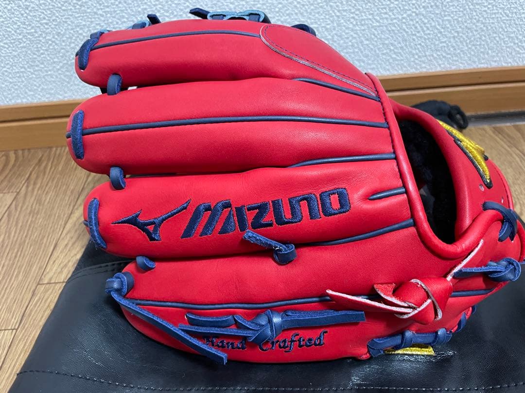 最終値下げ　新品未使用！USA ミズノプロ　硬式内野用　キップレザー