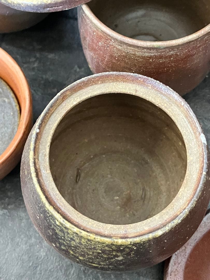 備前焼 おまとめセット 花瓶 壺 湯呑み お皿 陶器　お猪口　ぐい呑み