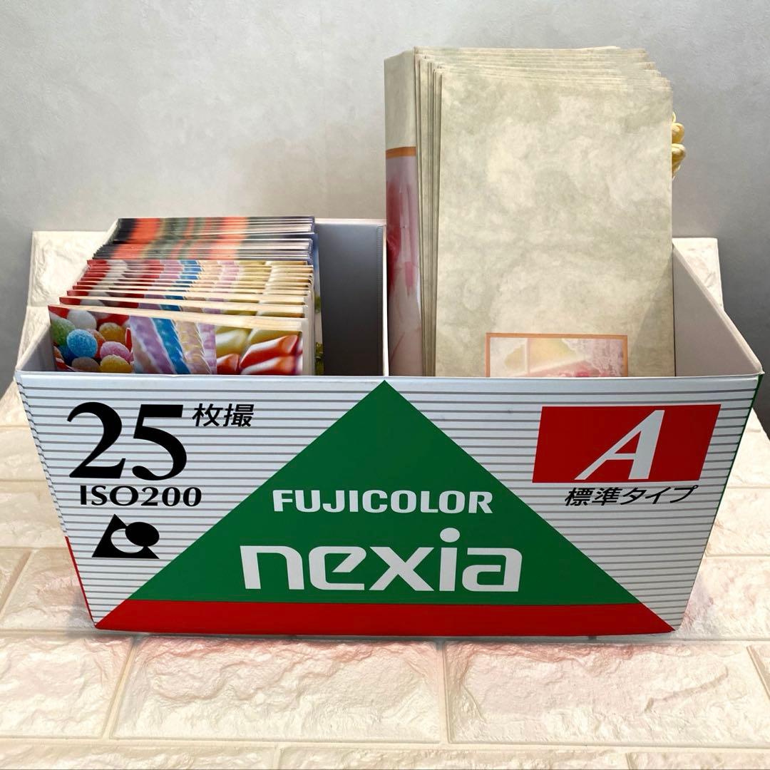 【非売品希少】フジカラー FUJICOLOR 仕切りケース 折りたたみ式　レトロ
