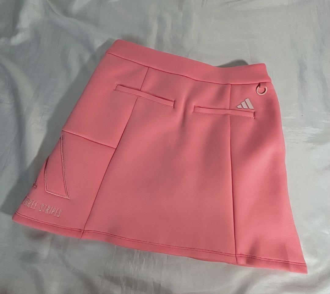 新品adidasゴルフadidas bosロゴ入りトップス　ダンボールニット