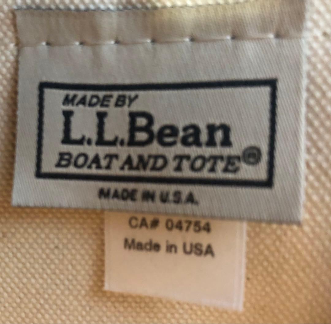 90s エルエルビーン ビーントート　グレー　2枚タグ　L.L bean