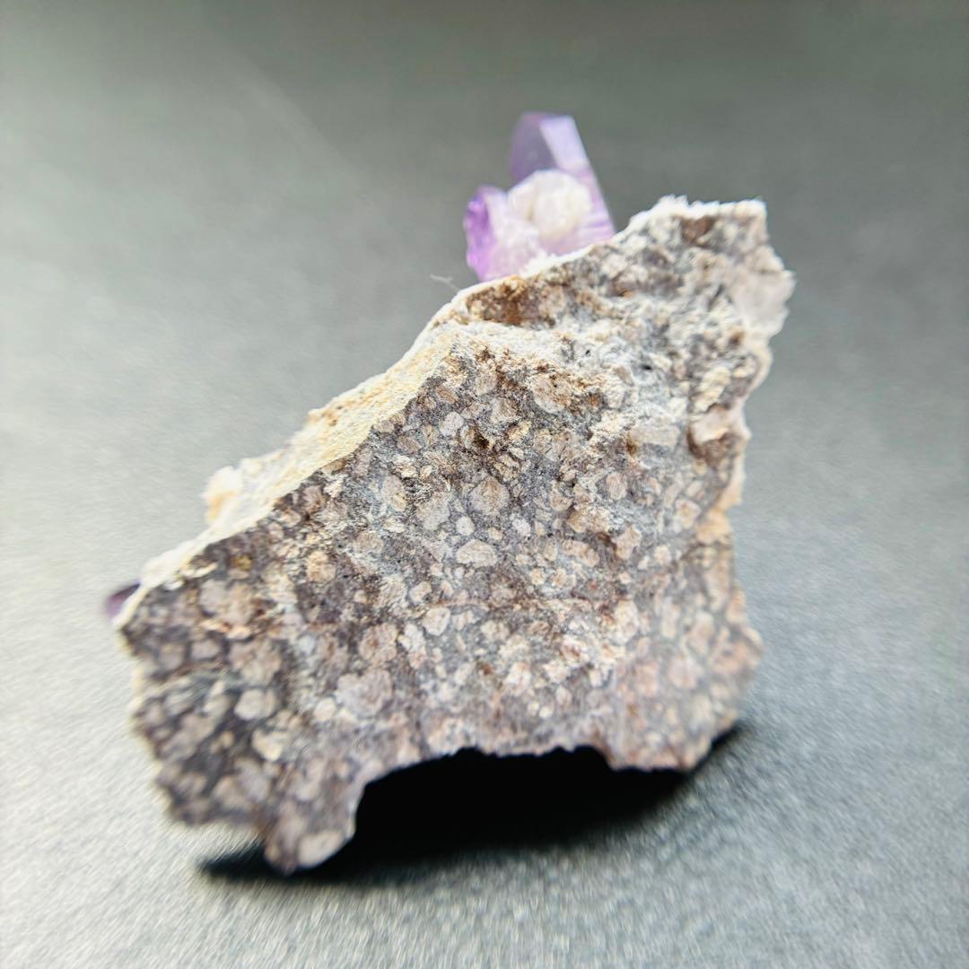 メキシコ産 ベラクルスアメシスト クルーズ水晶 ラベンダーピンク 水晶 原石