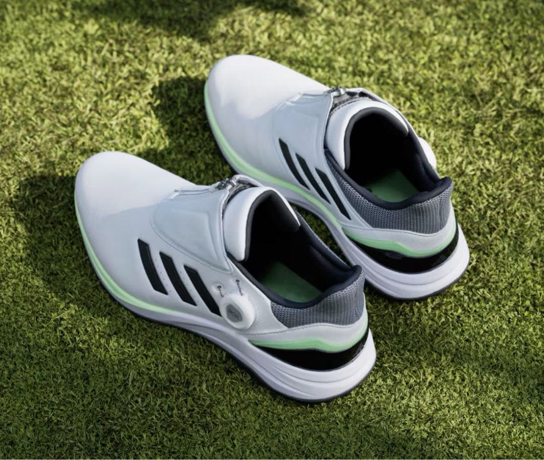 adidas ゴルフシューズ ジッパー付き ホワイト 未使用 IF0283