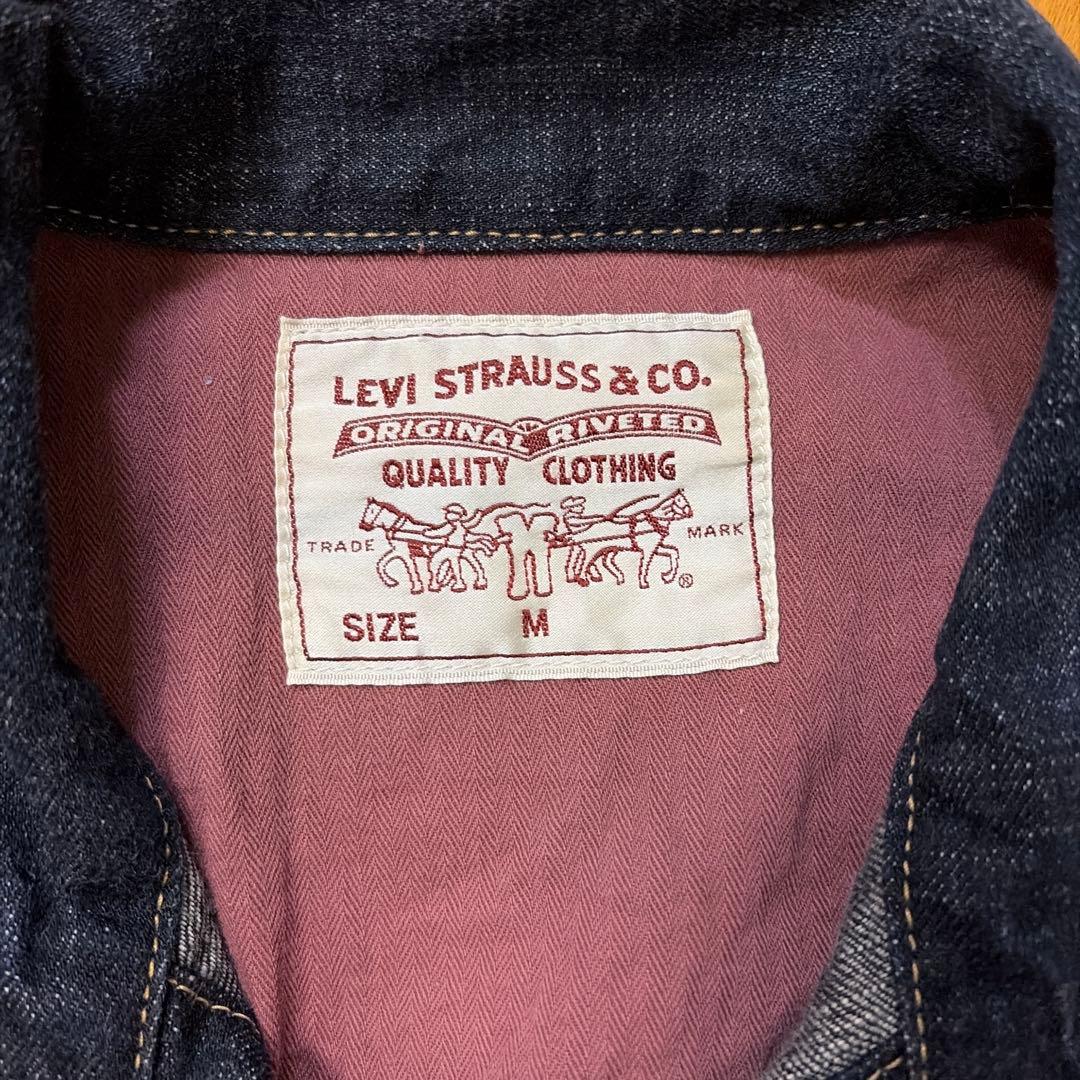 ボ*帳様 Levi’s 70577-03トラッカーデニムジャケットMサイズ
