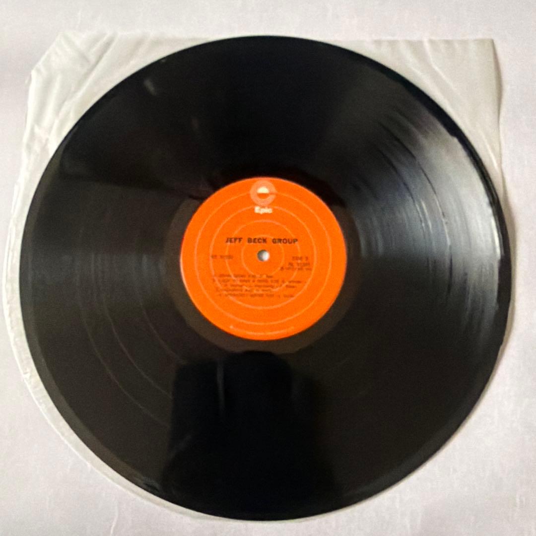 ジェフベックグループ　直筆サイン入りアナログレコード LP