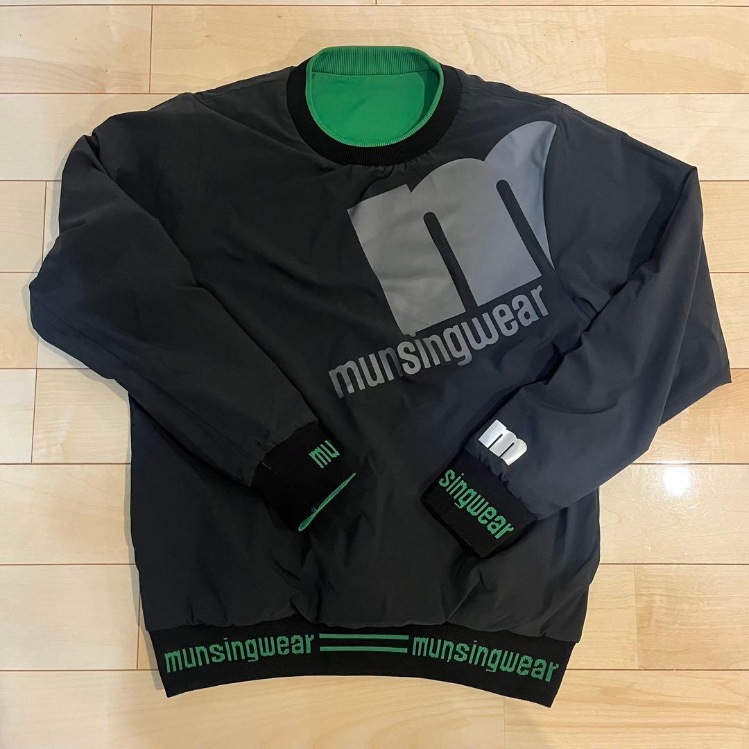 美品Munsingwear 防風セーター　リバーシブル　サイズM